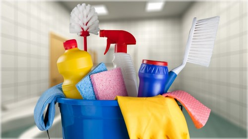 Cleaner Kingston cleaning professional carrying out a safe service with insurance support